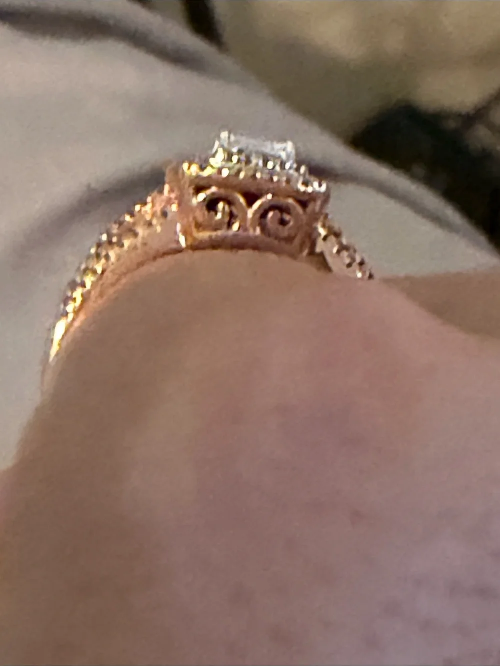 Engagement or promise ring